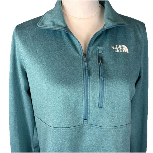 The North Face Jacket Tech Mezzaluna 1/4 Zip Pullover Top Shirt Size M - Picture 2 of 13